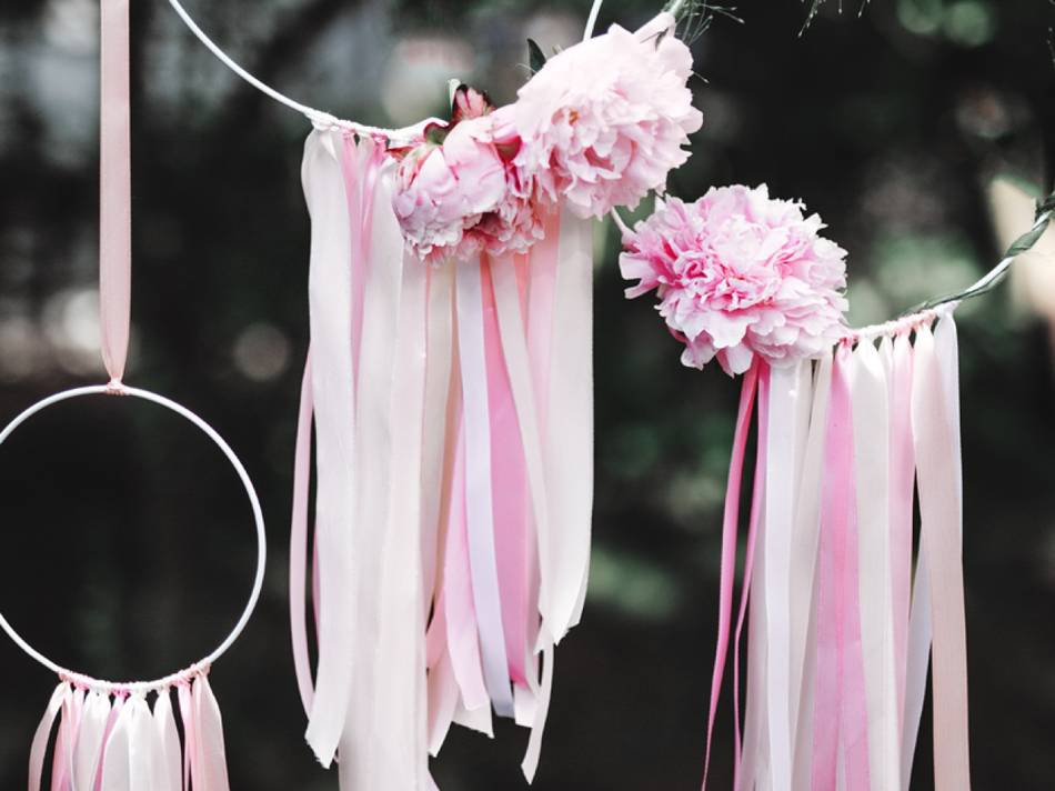 Satinband, Ljust Cream, 12 mm ( 25 meter )