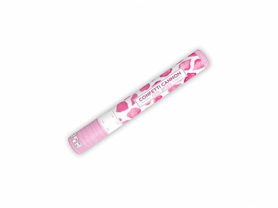 Konfettikanon med rosblad, rosa