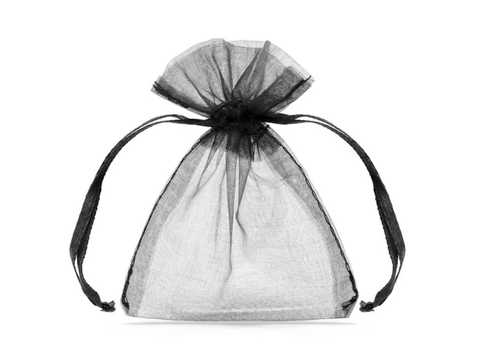 Organzapåsar, Svarta, 20 st, ca 10 x 7,5 cm