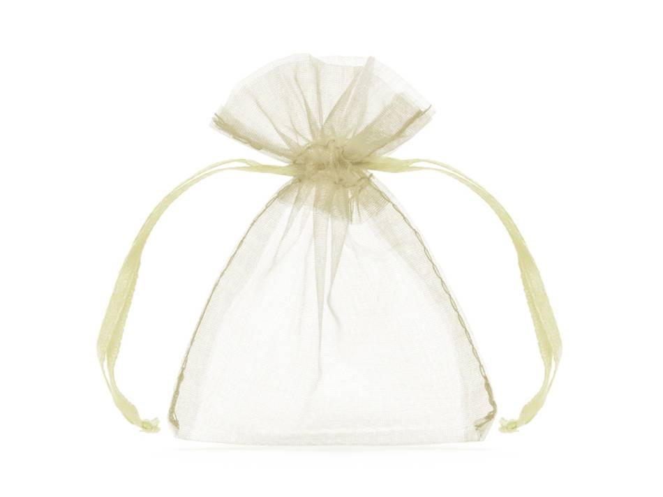 Organzapåsar, Creme, 20 st, ca 10 x 7,5 cm