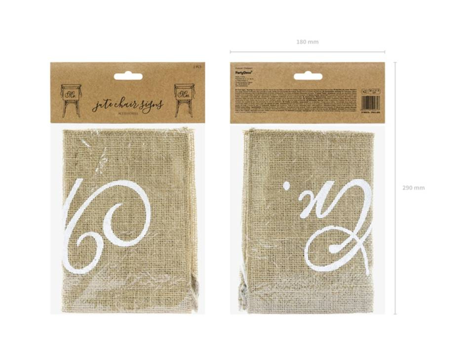 Stolsskyltar Mr , Mrs