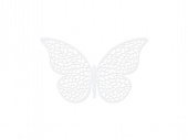 Fjärilsdekoration 6,5x4cm 10st Fjärilsdekoration 6,5x4cm 10st