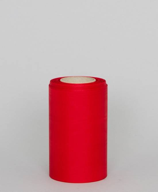 Rött band, 150 mm. (Metervara)