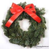 Materialsats - Nobiliskrans med röd rosett