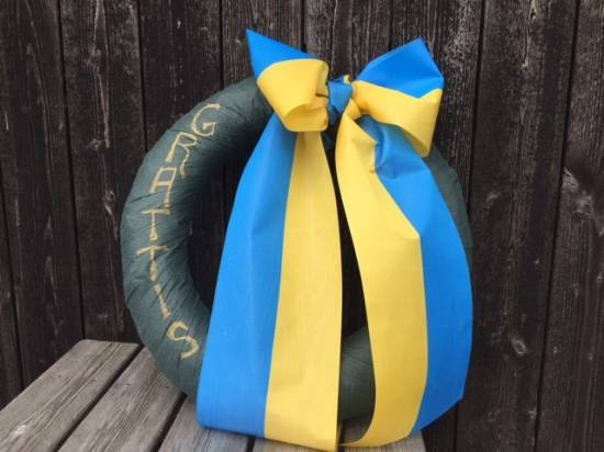 Texta på segerkansen